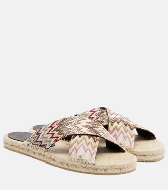 Missoni Harlow Zigzag espadrille sandals