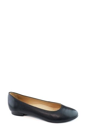 Marc Joseph New York Ferris Flat in Black Napa Soft at Nordstrom, Size 10.5
