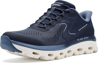 Skechers Glide Step Sole Hands Free Slip-Ins Womens Shoes Navy : 9.5 B - Medium, Textile