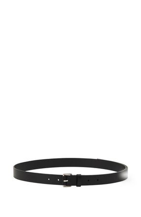 Lanvin COMPAGNON LEATHER BELT in Black at Nordstrom, Size 95
