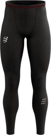 Compressport Under Control Full Tight Lauftights für Damen | schwarz