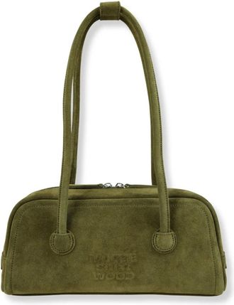 Marge Sherwood Soft Boston EW - Dames - Tassen - Groen - Maat: ONE Size Zijde