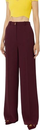 Elisabetta Franchi Mujer, Pantalones, Rojo, Talla: M