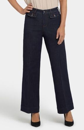 NYDJ Teresa Wide Leg Jeans in Magical at Nordstrom Rack, Size 10