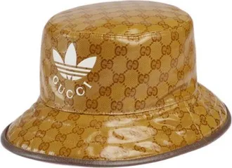 Gucci x adidas Bucket Hat Beige Brown 696484-4HAP2-7164