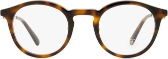 Moncler Occhiali tondi ML5175H - Marrone
