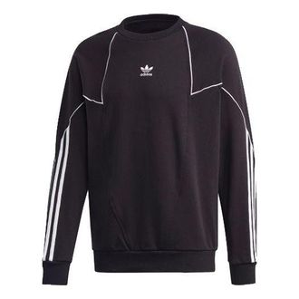 adidas Mens adidas originals Sports Pullover Black GE0808