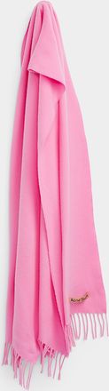 Acne Studios Womens Colourful narrow wool scarf