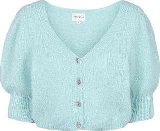 Americandreams Americandreams, Truien & Vesten, Dames, Groen, XL, Wol, Manda Alpaca Cardigan