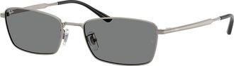 Ray-Ban RB8069D Asian Fit 165/87 Mens Sunglasses Gunmetal Size 55