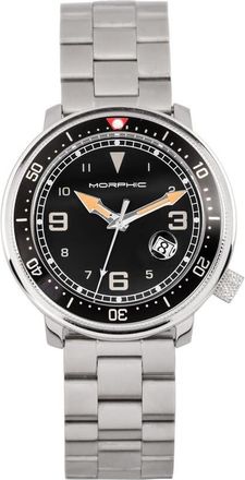 Morphic M74 Series Quartz Black Dial Mens Watch MPH7405