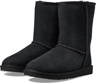 UGG Classic Short Mens Pull-on Boots Black : 10 D - Medium, Suede