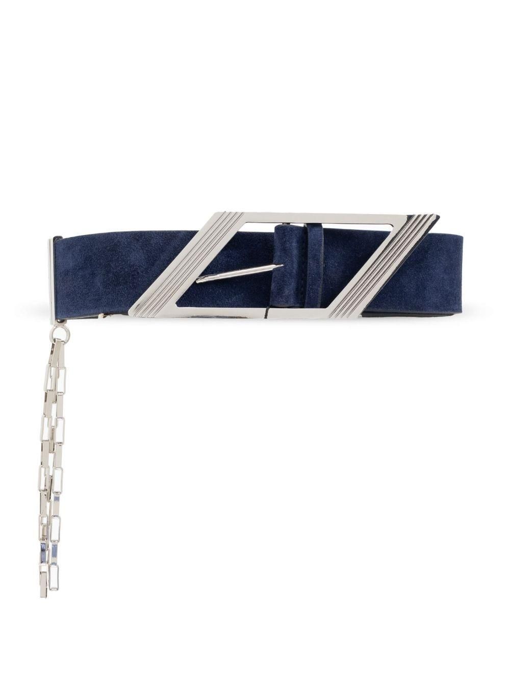 ベルト The Attico Black Leather Belt The Attico Belts In Black Leather | italist