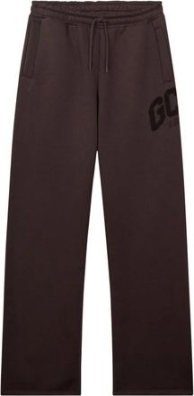 GCDS Lounge Logo Tracksuit Bottoms - Dames - Sweatpants - Bruin - S - Katoen - Broeken
