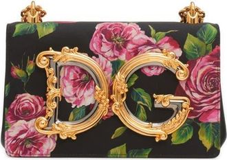 Dolce & Gabbana Medium DG Girls Crossbody Bag in Rosa Antica F.nero at Nordstrom