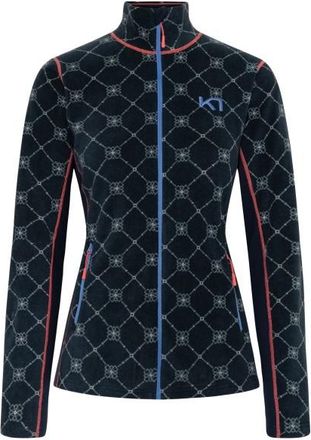 Kari Traa Thalena Fleece Fleecejacke f&uuml;r Damen | blau/schwarz