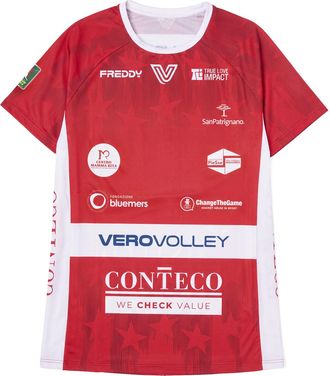 Freddy T-shirt Gara Vero Volley Superlega Maschile 2026-2027
