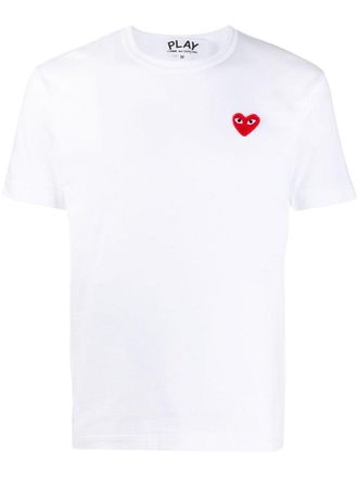 Comme Des Gar&ccedil;ons u T-shirt Red Emblem Knit