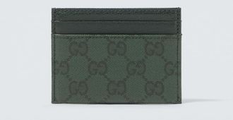 Gucci Gucci Essence Classic GG canvas card holder