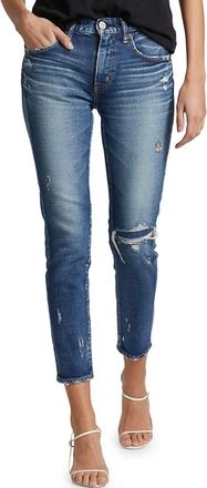 Moussy Lenwood Skinny Jean In Blue