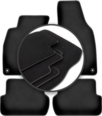 OEM Alfombrillas Premium Para Audi A4 B6 Sed&aacute;n, Familiar, Avant (2001-2004)