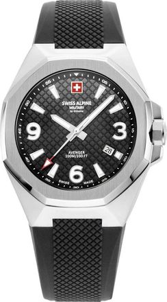 Swiss Alpine Military 70051837 Avenger - Heren - Horloges - Zwart - ONE Size - Accessoires