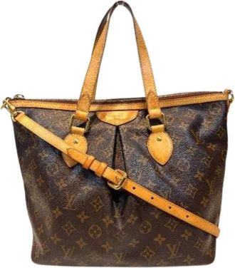 Louis Vuitton Pre-owned Monogram Schoudertas - Dames - Vintage Handtas - Bruin - ONE Size - Vintage
