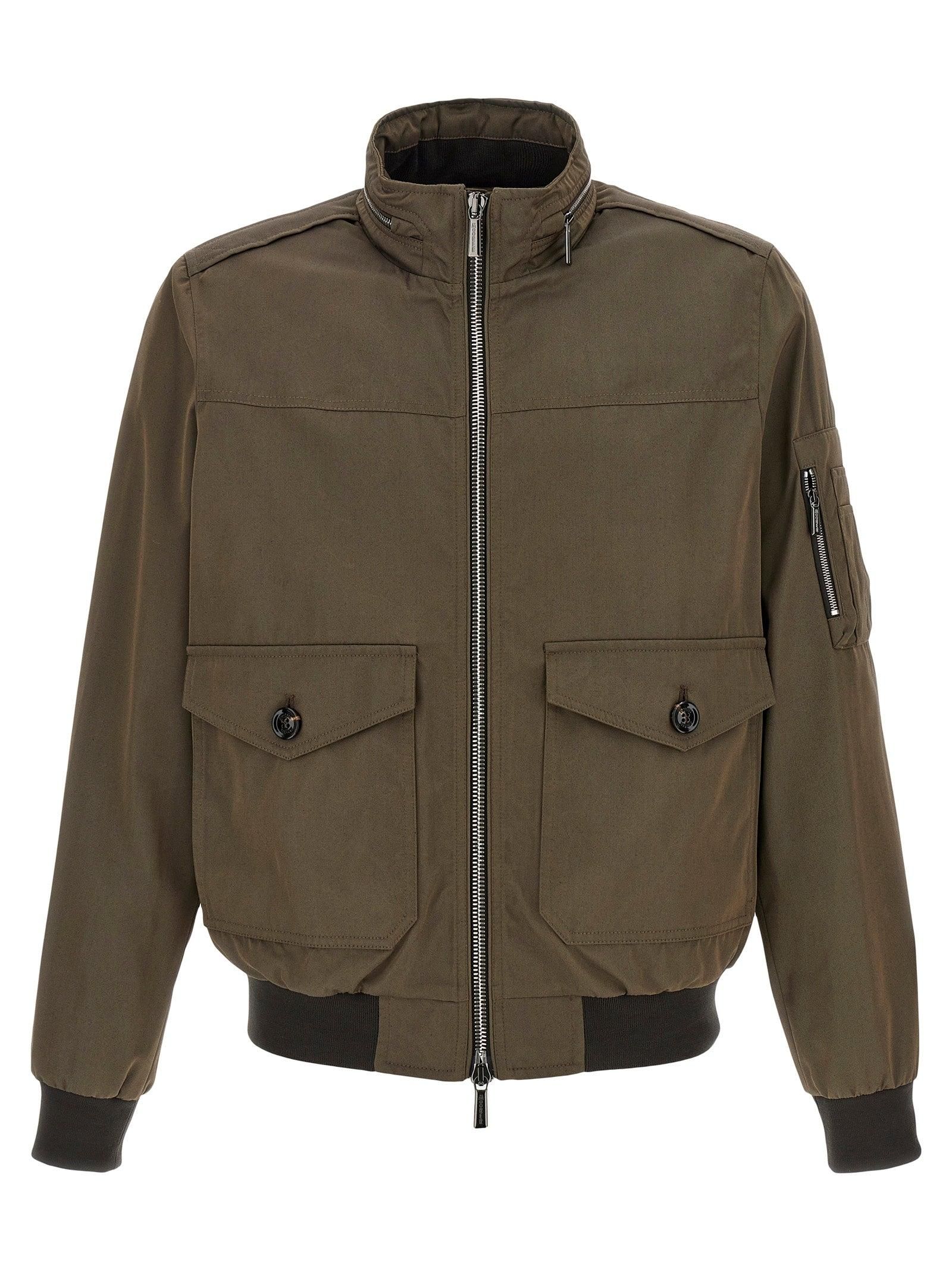 【MOORER】DOWN JACKET Moorer zip-up padded down jacket - men - Polyamide/Polyamide