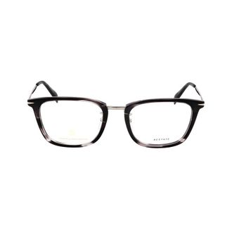 David Beckham Mens Grey Rectangular Eyeglass Frames DB 7060/F