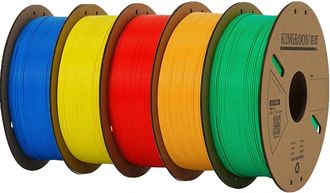 OEM Filamento Para Impresora 3d, 1,75 Mm De Di&aacute;metro, 300 M De Longitud, 5 Rollos, Color Surtido