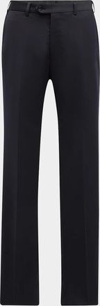 Giorgio Armani Straight-Leg Wool Trousers