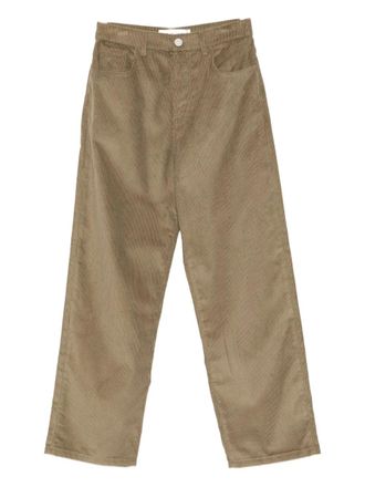 Róhe corduroy trousers - women - Cotton - 36 - Neutrals