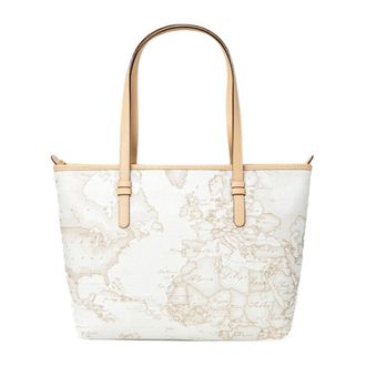 Alviero Martini 1A Classe Tote Bags, female, White, Size: ONE SIZE Large Tote Bag