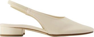 Aeyde Schoenen, Dames, Wit, 40 EU, Leer, Dua Sandalen