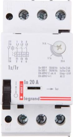 OEM Interruptor Autom&aacute;tico Para Motor 3p 9kw 14-20a M 250 1r/1z 20 606831