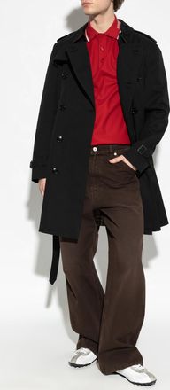 Burberry Polo Evan Cuff, Mens, Red