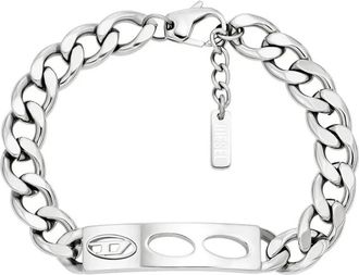 Diesel Necklaces - Heren - Armbanden - Grijs - ONE Size - Accessoires