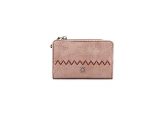 Hobo Jill Card Case Womens Bags Hazel, Cotton/Leather