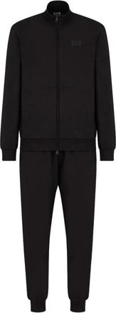 Emporio Armani Sportief Zwart Trainingspak Set - Heren - Trainingspakken - Zwart - S - Katoen - Fitness
