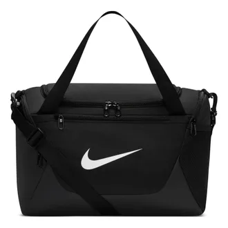 Nike Brasilia 24L Training Canvas Bag Black Whtie IB4398-010