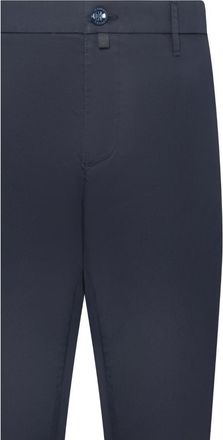Jacob Cohen Mens Trousers Blue Cotton