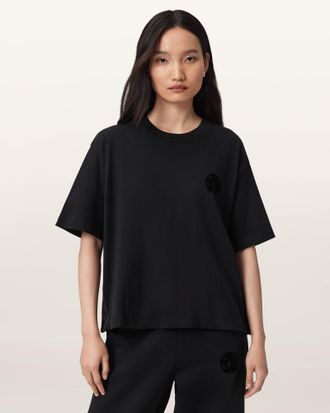 AllSaints Cotton Zanda Relaxed Fit T-Shirt, Size: XS