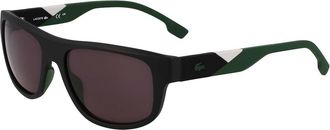Lacoste L6042S 002 Mens Sunglasses Black Size 55