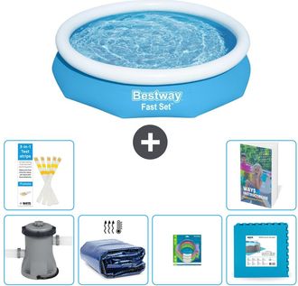 Bestway Piscina Bestway Fast Set Redonda - 305x66 Cm - 7-piezas S229