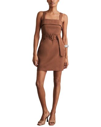 Reiss Fia Belted Mini Dress