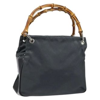 Gucci Pre-owned Handbags, female, Gray, Size: ONE SIZE Pre-owned Hand Bag