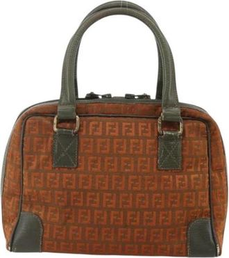 Fendi Pre-owned Vintage Handbag - unisex - Vintage Handtas - Bruin - ONE Size - Leer - Vintage