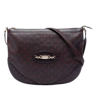 Gucci Pre-owned Crossbody Bag - Dames - Pre-owned - Bruin - Maat: ONE Size Leer