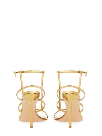 Gianvito Rossi Gold Sandals - Gold