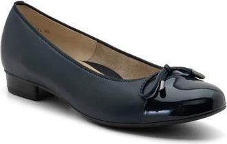 Ara Belinda Ballet Flat in Blue at Nordstrom, Size 10.5